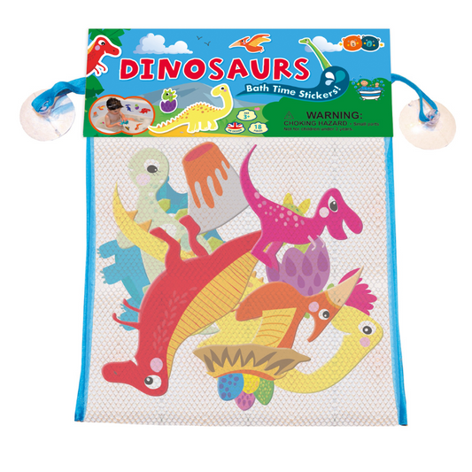 Buddy & Barney Bath Stickers – Dinosaurs