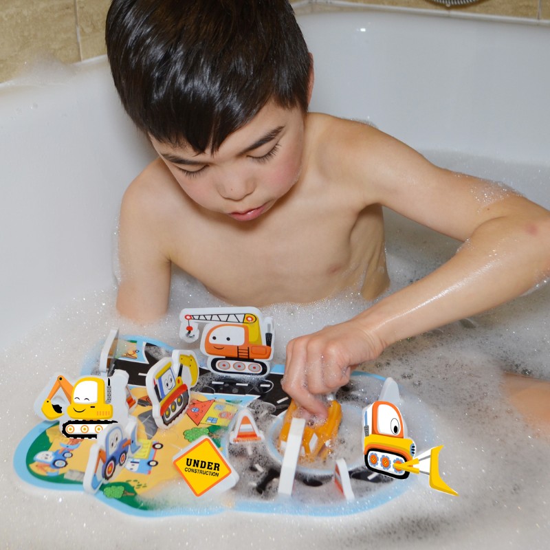 Buddy & Barney Bath Time Set - Construct and Build