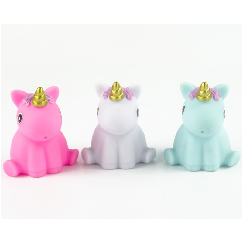 Buddy & Barney Bath Time Squirter & LED Unicorns