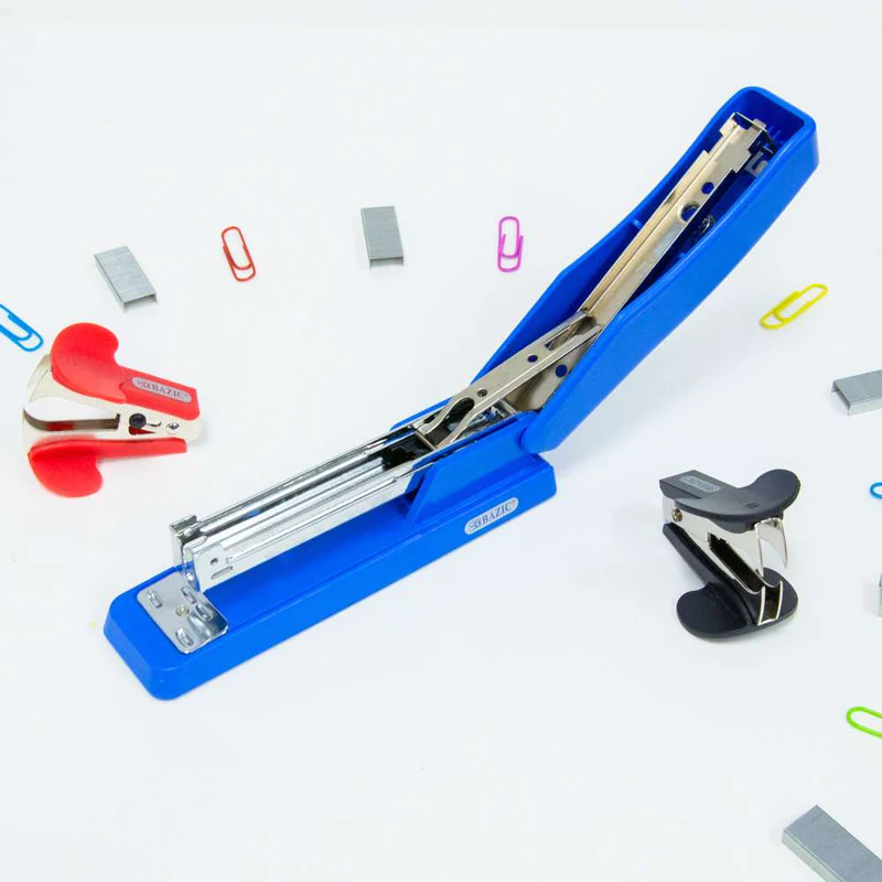 BAZIC Desktop Stapler Office Set