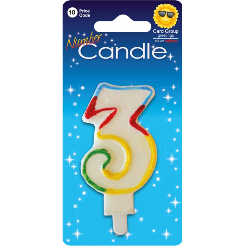 Numbered Candles