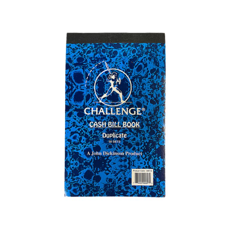 DNS - Challenge 5" x 8" Cash Bill Duplicate Book (50 Sheets)
