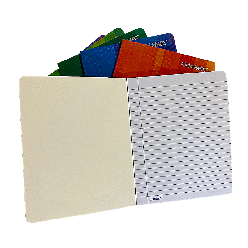 Champs Exercise Book - Single Line - 10" x 8" - 60shts / 120pgs