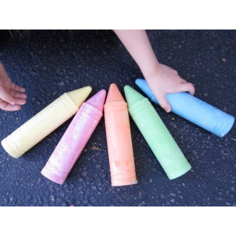 Crayola Giant Sidewalk Chalk (5/Pack)