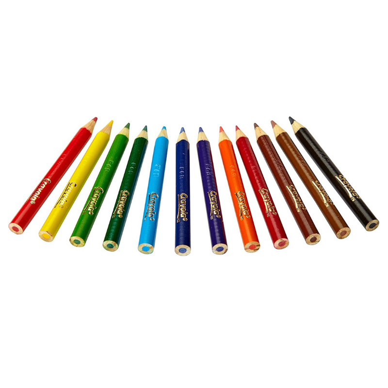 Crayola Short Coloured Pencils (12/Pack)