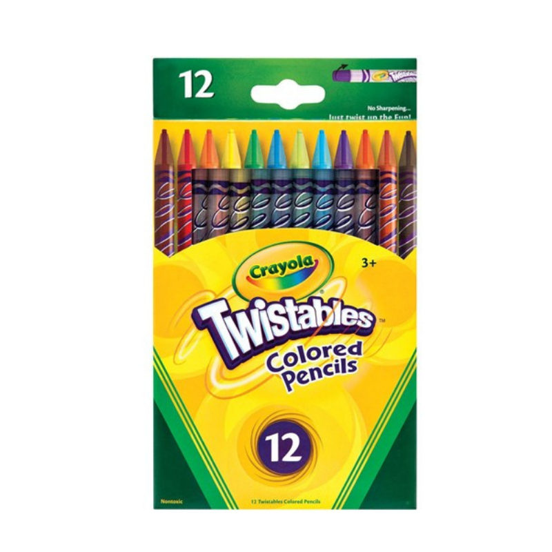 Boîte de 12 gros crayons de cire BIC triangulaires Kids Plastidecor Boîte de 12 gros crayons de cire BIC triangulaires Kids Plastidecor