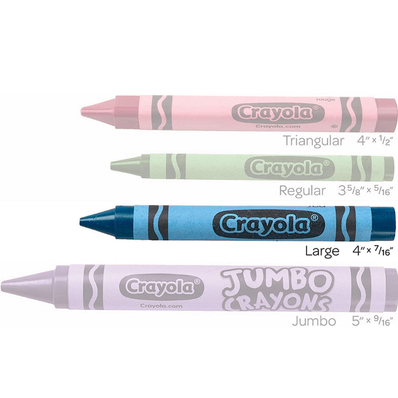 Crayola Ultra Clean Large Washable Crayons (16/Pack)