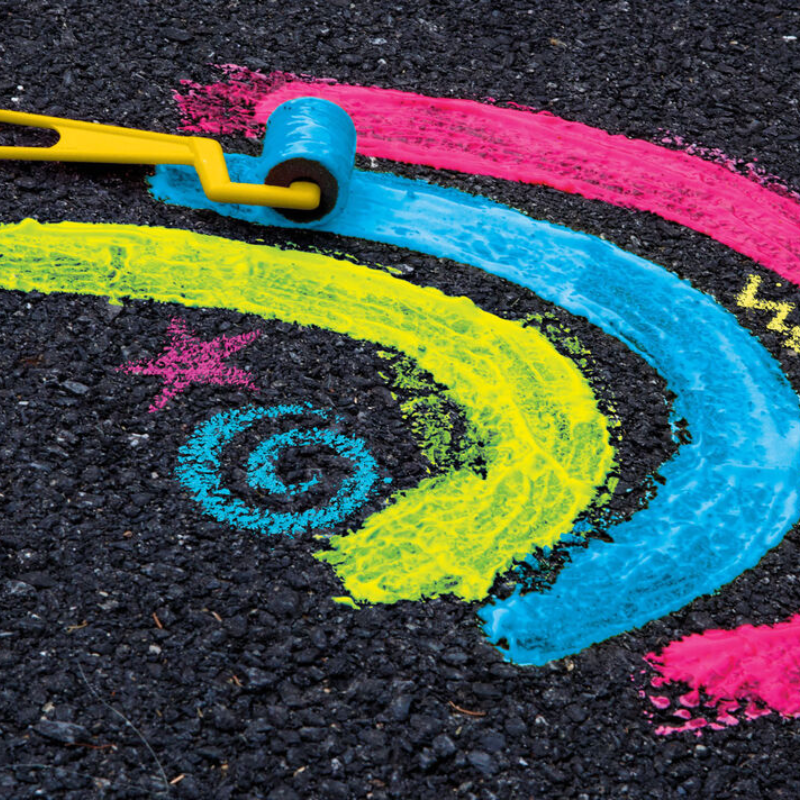 Crayola Neon Washable Sidewalk Paint Tray