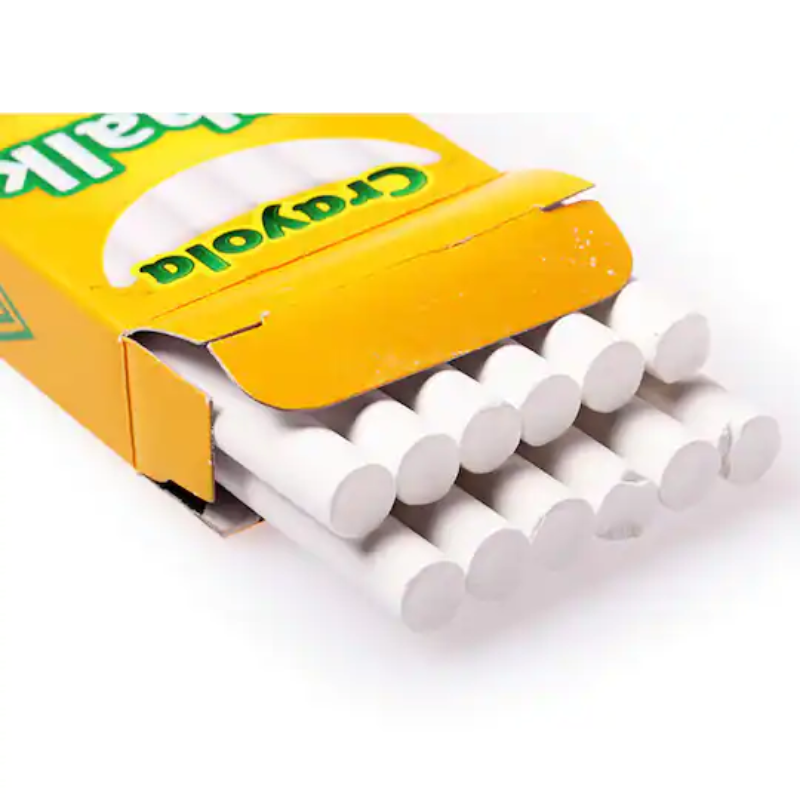 Crayola White Chalk (12/Pack)