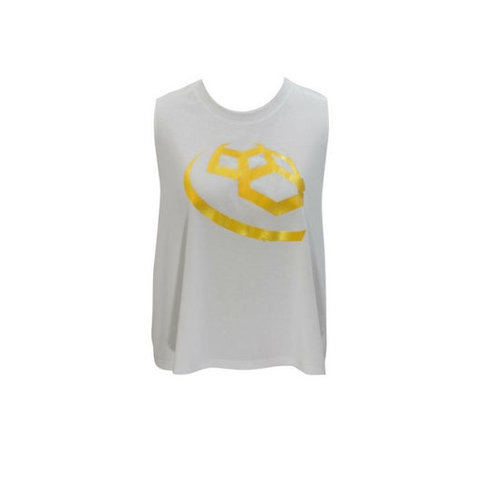 Deftment - Women's Crop Top (L) - White