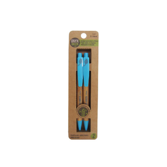 Onyx & Green Eco-Friendly Mechanical Pencil 2pk