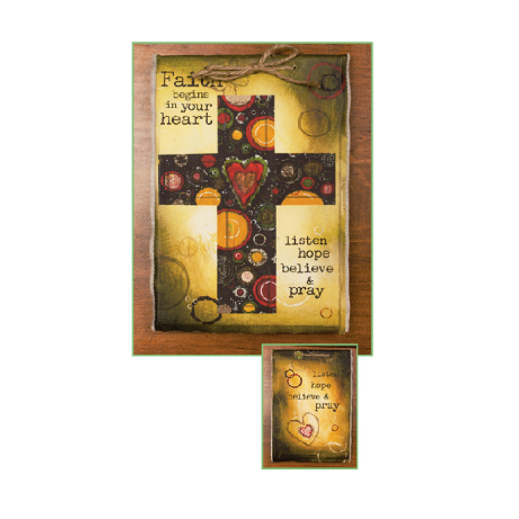 Carson Home Accents Faith Begins Journal