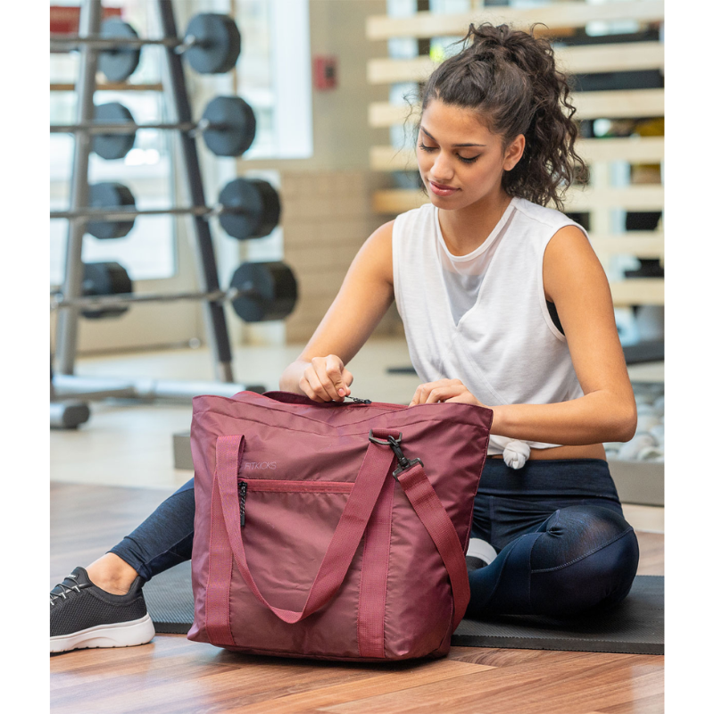 Fitkicks Hideaway Packable Tote Bag