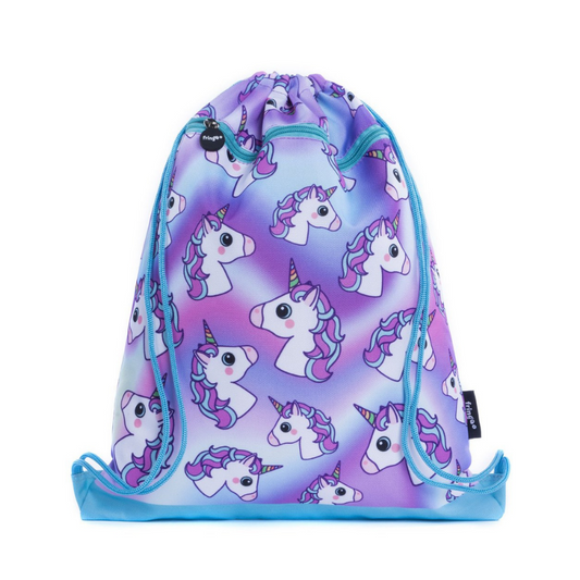 Fringoo Drawstring Bag - Hologram Unicorns