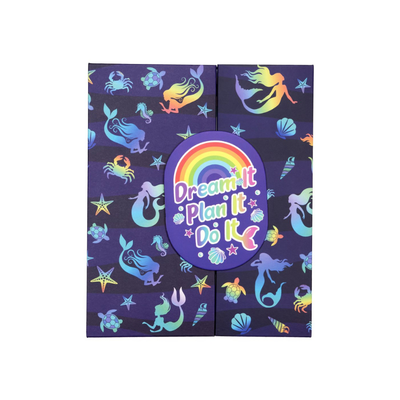 Fringoo Magnetic Planner - Purple Mermaids