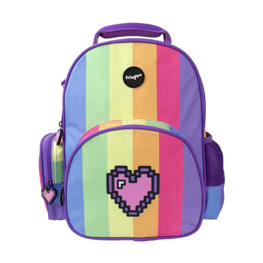 Fringoo Toddler Backpack - Pixel Heart