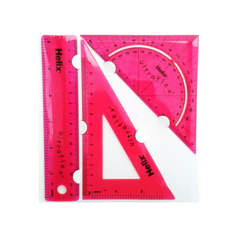 Helix Oxford 15cm Ultraflex Geometry Math Set - The Up Shop – Very ...