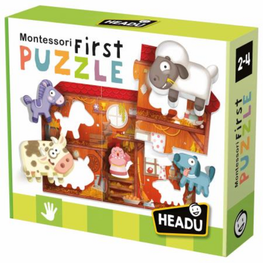 Headu Montessori First Puzzle the Farm