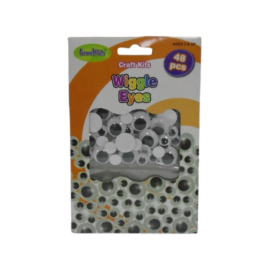 Innokids Craft Kit Wiggle Eyes (48/Pack)