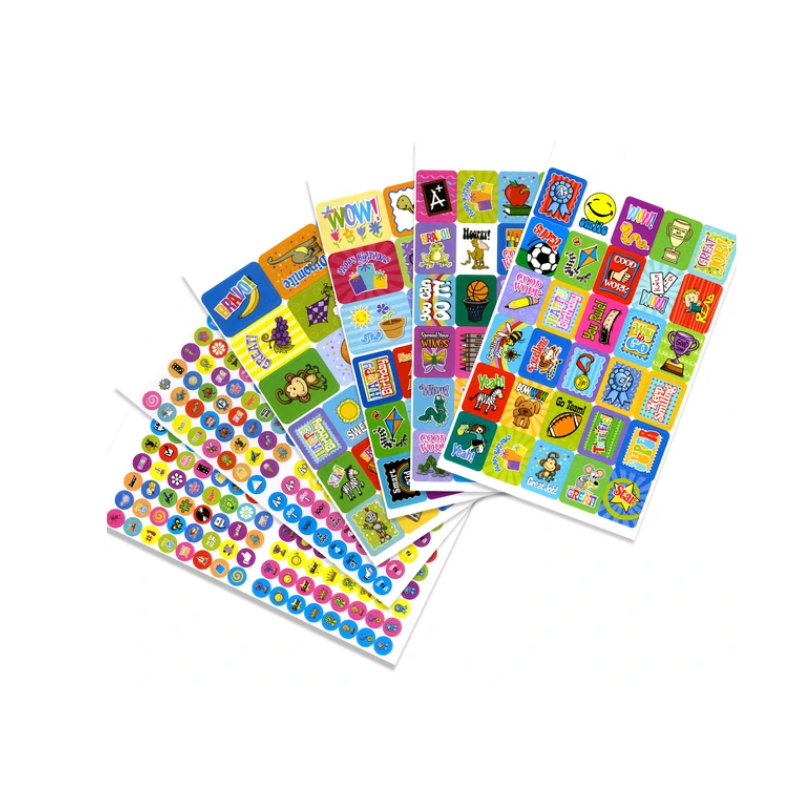 BAZIC Reward Sticker Book - Plastic Stickers