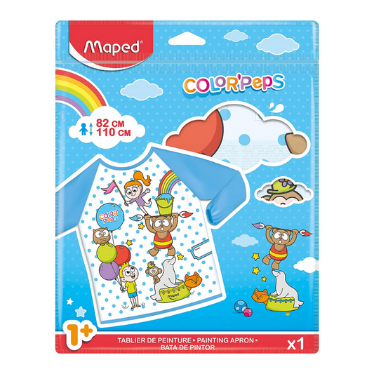Maped Color Peps Early Age Painting Apron