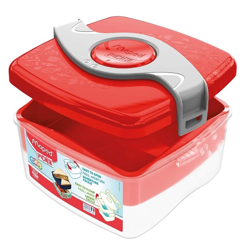 Maped Picnik 1.4L Easy Open Plastic Lunch Box Container