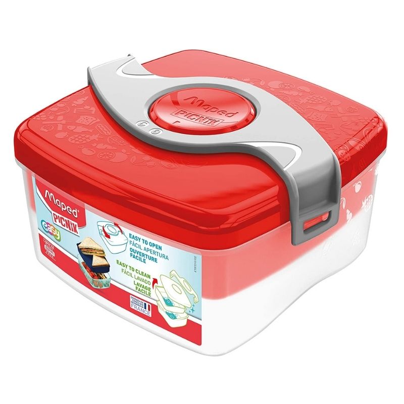 Maped Picnik 1.4L Easy Open Plastic Lunch Box Container