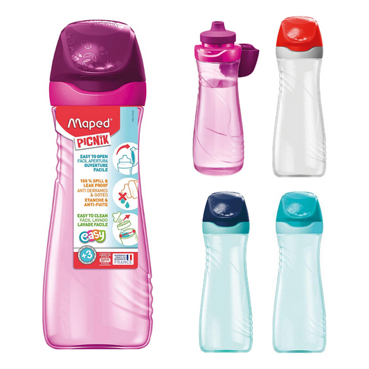 Maped Picnik 19.6oz Plastic Water Bottle