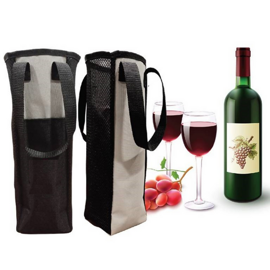 Mesh Wine Bottle Bag