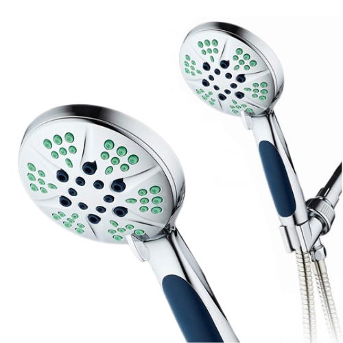 Notilus Antimicrobial High-Pressure Handheld Shower Head