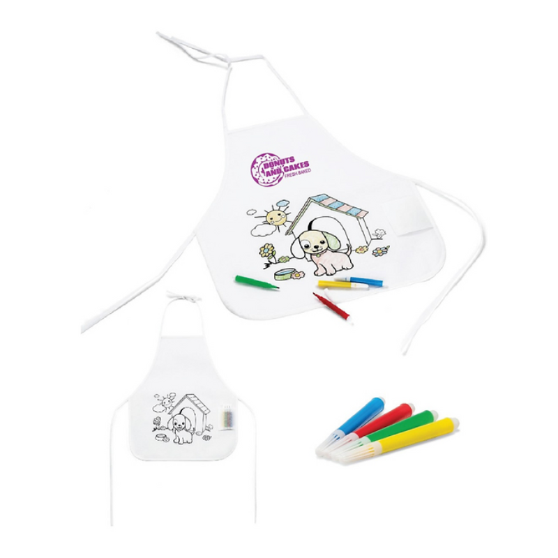 Nilo Children's Colouring Apron