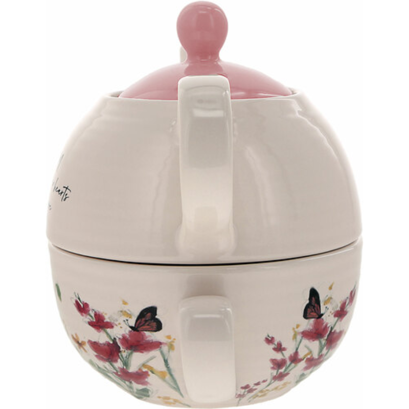 Pavilion 14.5oz Teapot & 10oz Cup Set - Mom
