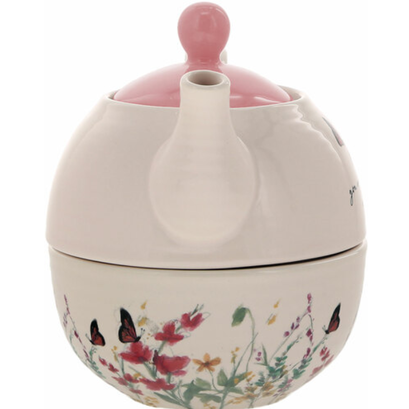 Pavilion 14.5oz Teapot & 10oz Cup Set - Mom