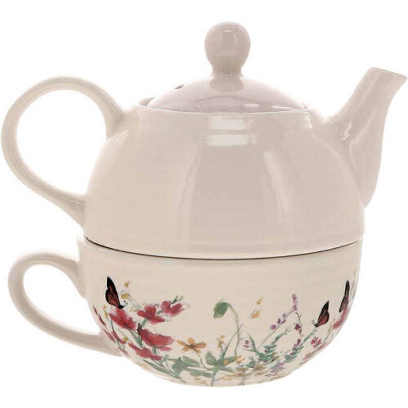 Pavilion 14.5oz Teapot & 10oz Cup Set - Mom