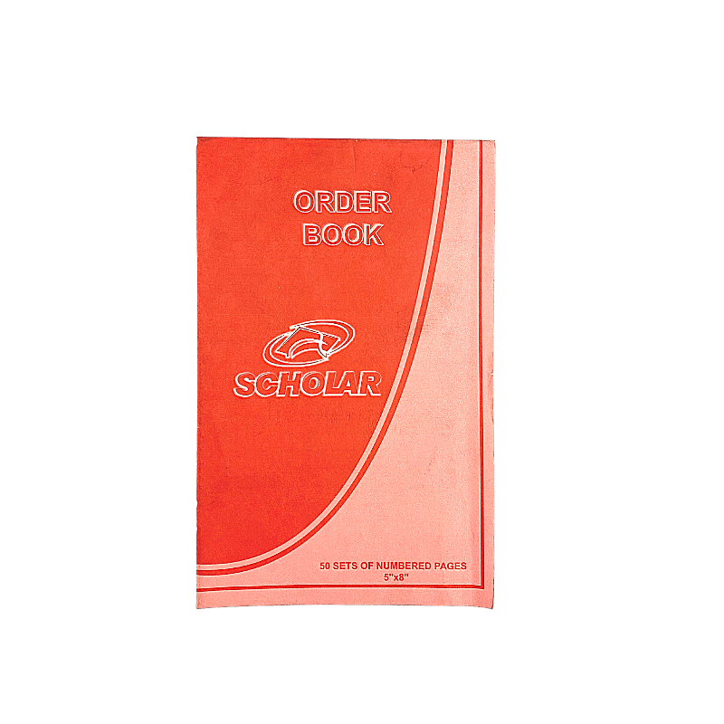 Scholar 5" x 8" Order Book (50 Sheets)