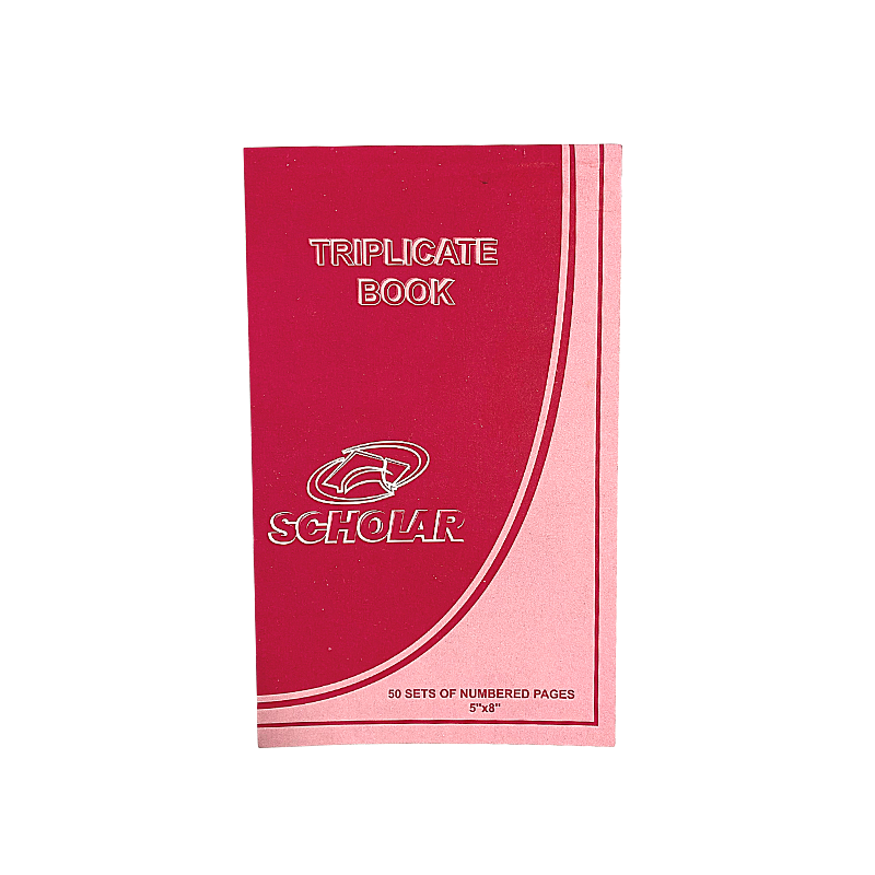 Scholar 5" x 8" Triplicate Book (50 Sheets)