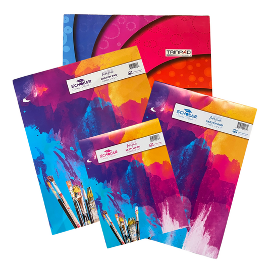 Scholar Sketch Pads - Assorted Sizes (15 Sheets)