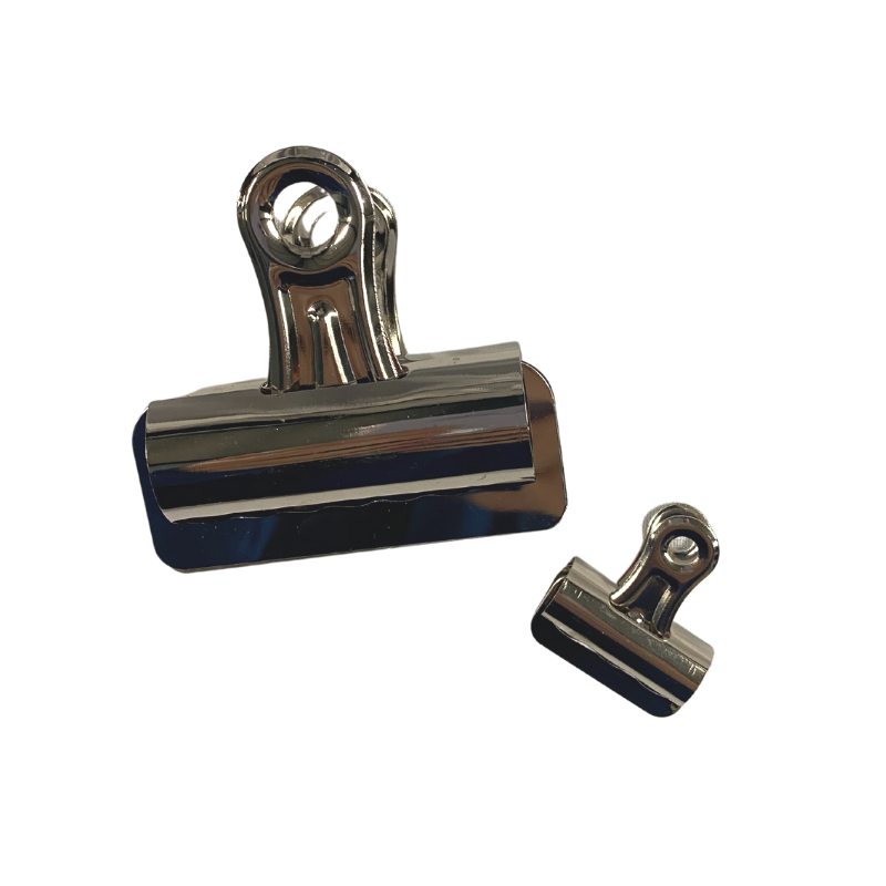 Silver Bulldog Clip