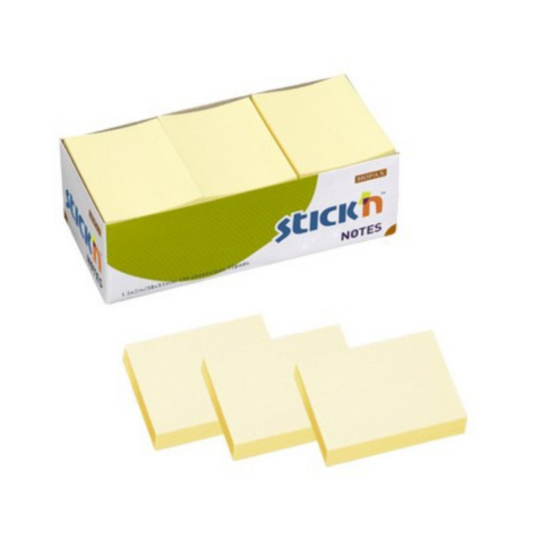 Yellow Sticky Notre Stick'N 1.5