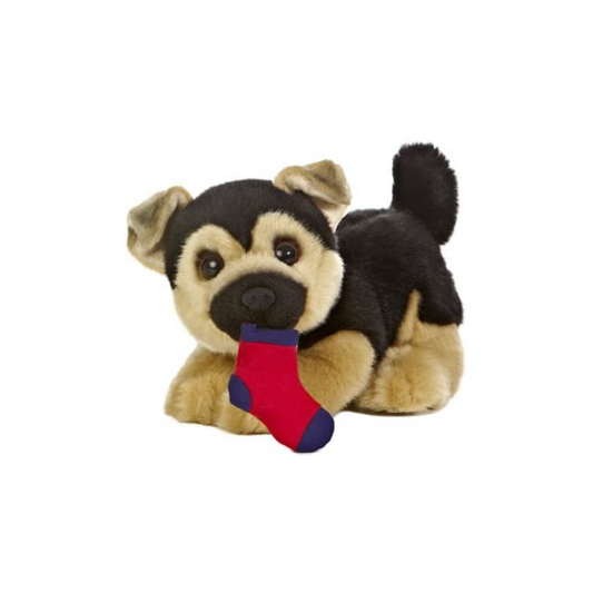 Aurora 9″ German Shepherd Dog with Sock