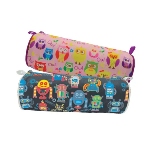 Stabilo Talbot Owls & Robots Pencil Case