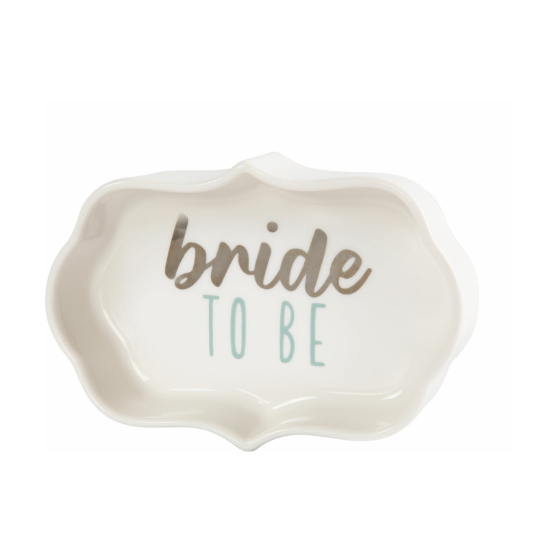 Pavilion 4" Trinket Dish - Bride