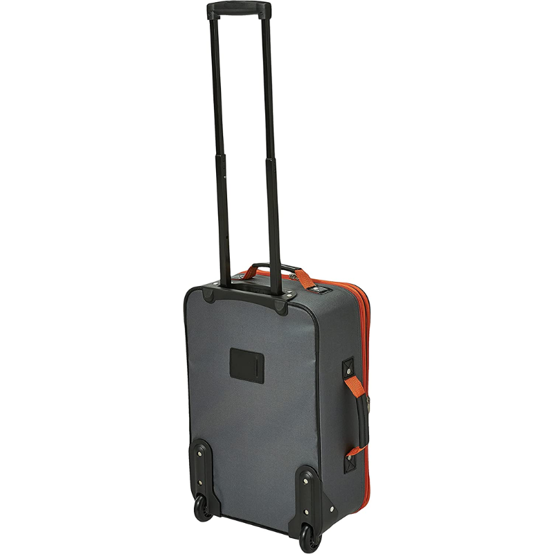 Rockland Fashion Softside Upright 2pc Luggage Set