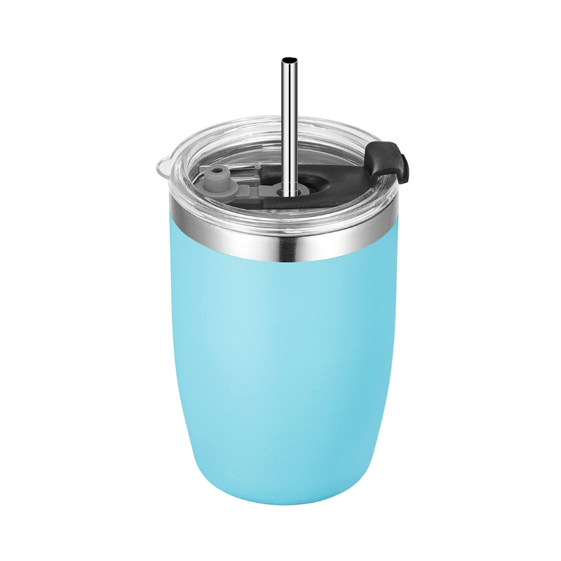 12oz Vegond Stainless Steel Insulated Tumbler with Straw