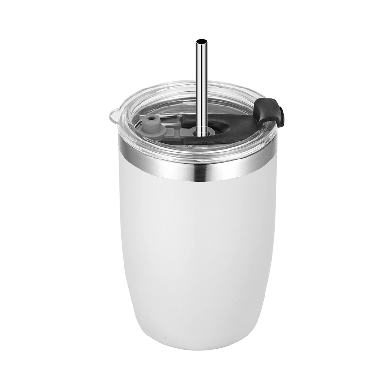 12oz Vegond Stainless Steel Insulated Tumbler with Straw