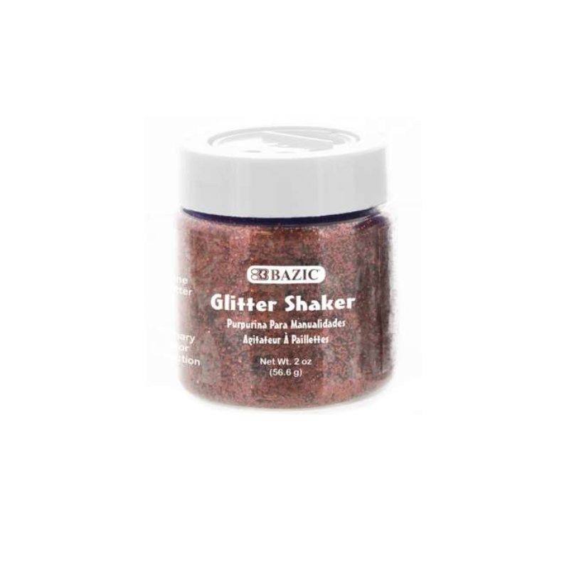 BAZIC 56.6g / 2oz Primary Colour Glitter Shaker