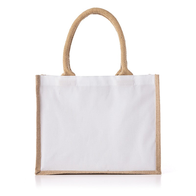 Cotton Jute Junior Tote